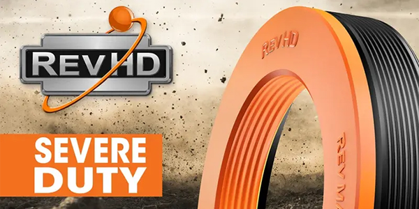REVHD Seals logo on a landscape background